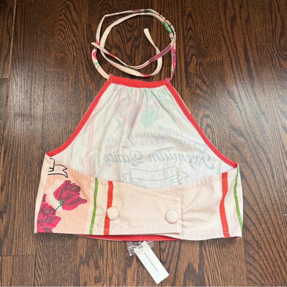 Maeve Printed Halter Top - Picture 6 of 16